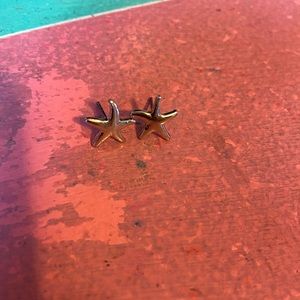 3 Pairs Of Small Tropical Silver Earrings!